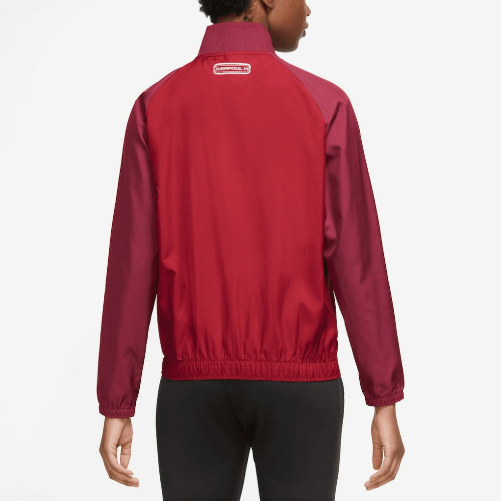 Nike - Liverpool Women's 2023/24 Anthem Raglan Performance Full-Zip Jacket - Red