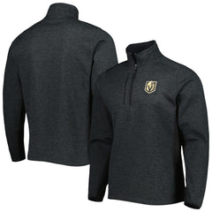 Vegas Golden Knights Antigua Course Quarter-Zip Jacket - Heathered Black | NHL discount