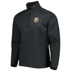 Vegas Golden Knights Antigua Course Quarter-Zip Jacket - Heathered Black | NHL discount