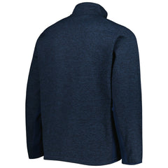Seattle Kraken Antigua Course Quarter-Zip Jacket - Heathered Deep Sea Blue | NHL on sale