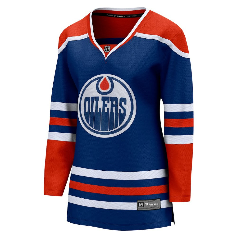 Edmonton Oilers Fanatics Women's Home Breakaway Blank Jersey - Royal | Fanatics sale