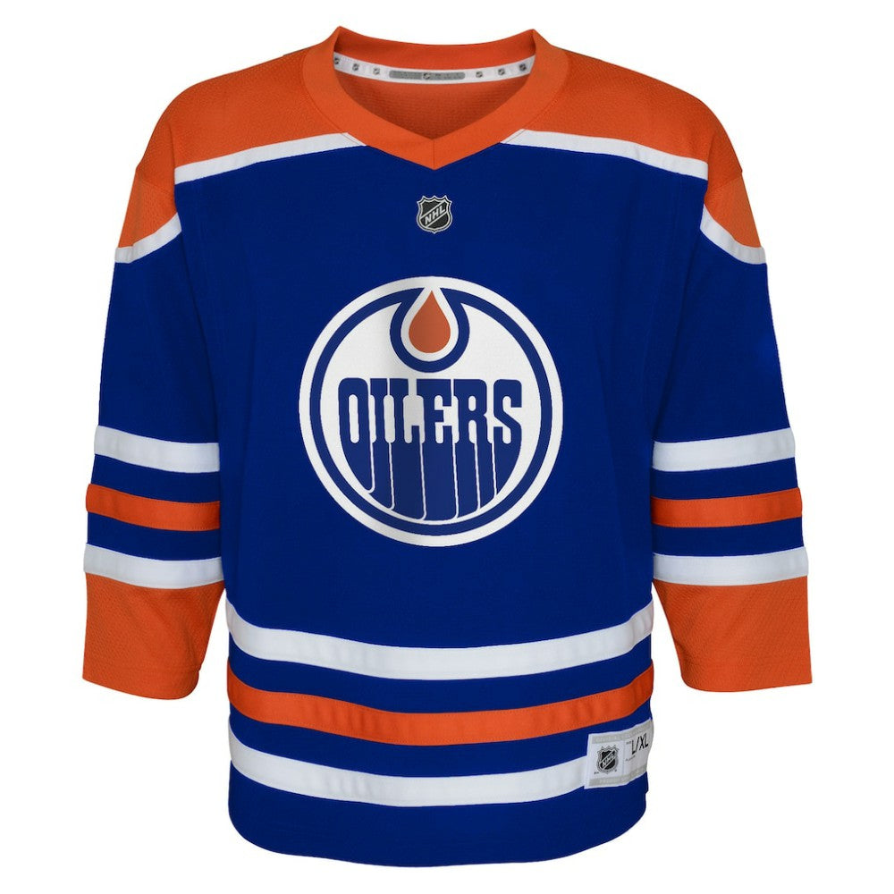 Edmonton Oilers Youth Home Replica Custom Jersey - Royal | NHL sale