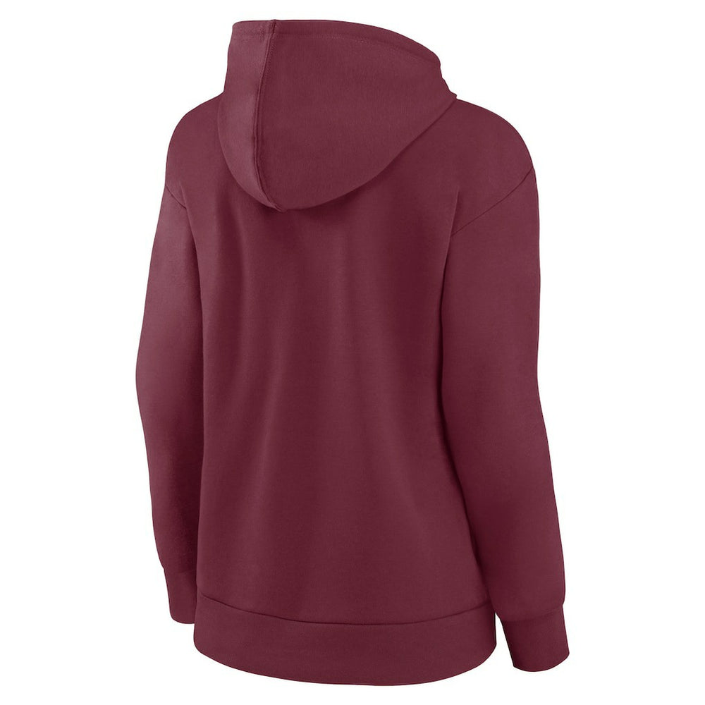 Washington Commanders Women's Primary Logo Pullover Hoodie - Burgundy - NFL
