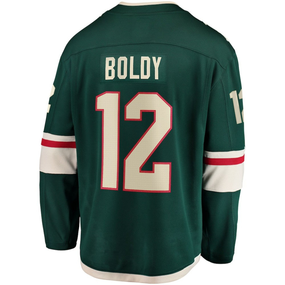 Matthew Boldy Minnesota Wild Fanatics Home Breakaway Player Jersey - Green | Fanatics Lifestyle