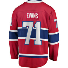 Jake Evans Montreal Canadiens Fanatics Home Breakaway Player Jersey - Red | Fanatics discount
