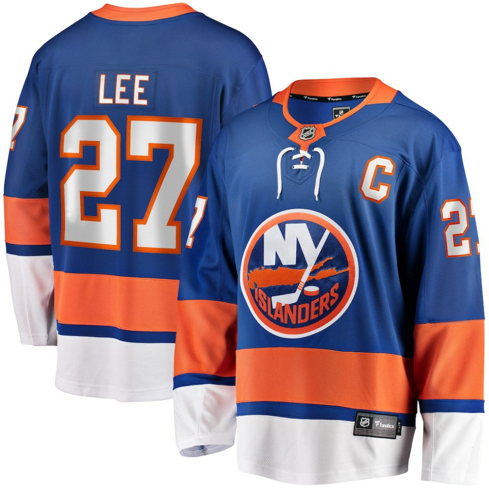 Anders Lee New York Islanders Fanatics Home Captain Patch Breakaway Player Jersey - Royal | Fanatics Lifestyle