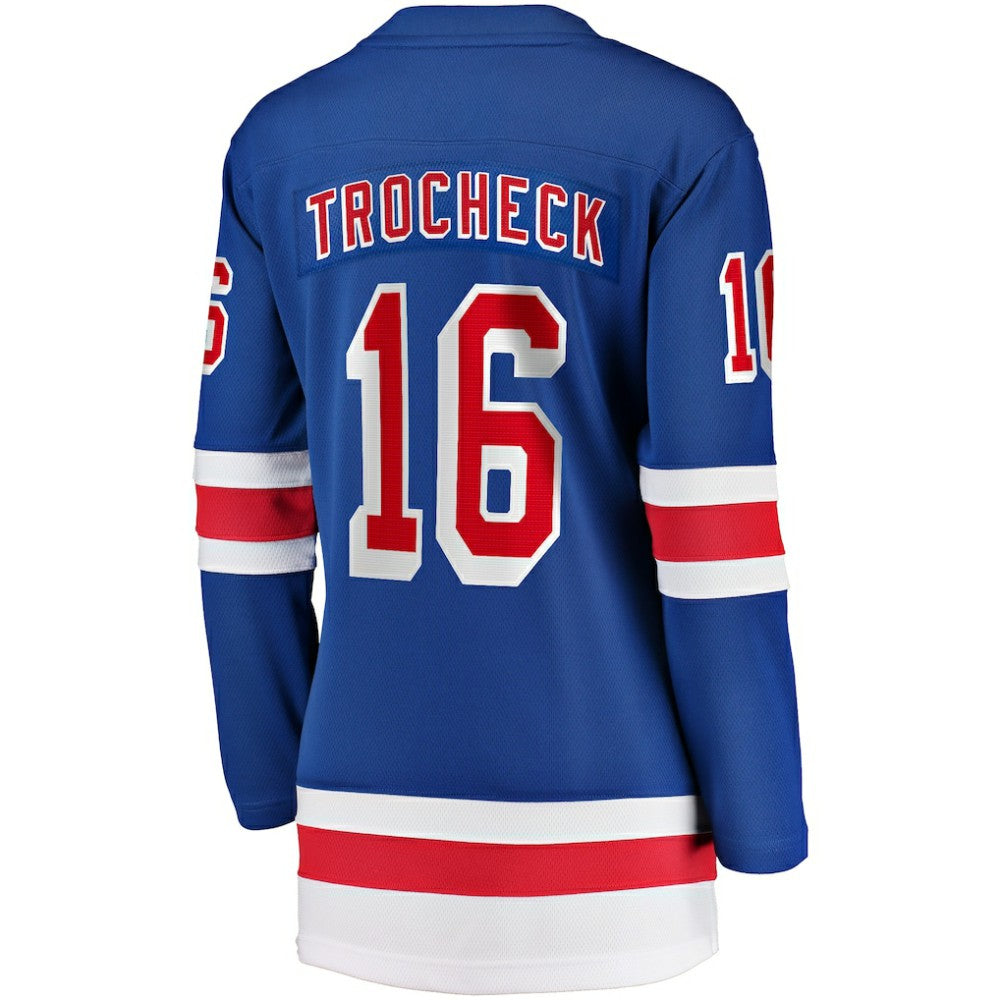 Vincent Trocheck New York Rangers Fanatics Women's Home Breakaway Player Jersey - Blue | Fanatics on sale