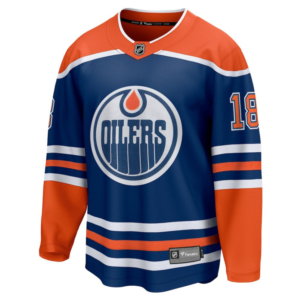 Zach Hyman Edmonton Oilers Fanatics Home Breakaway Player Jersey - Royal | Fanatics on sale