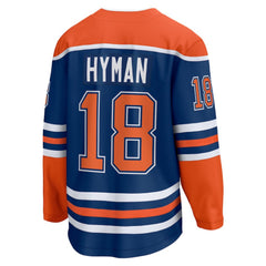 Zach Hyman Edmonton Oilers Fanatics Home Breakaway Player Jersey - Royal | Fanatics on sale