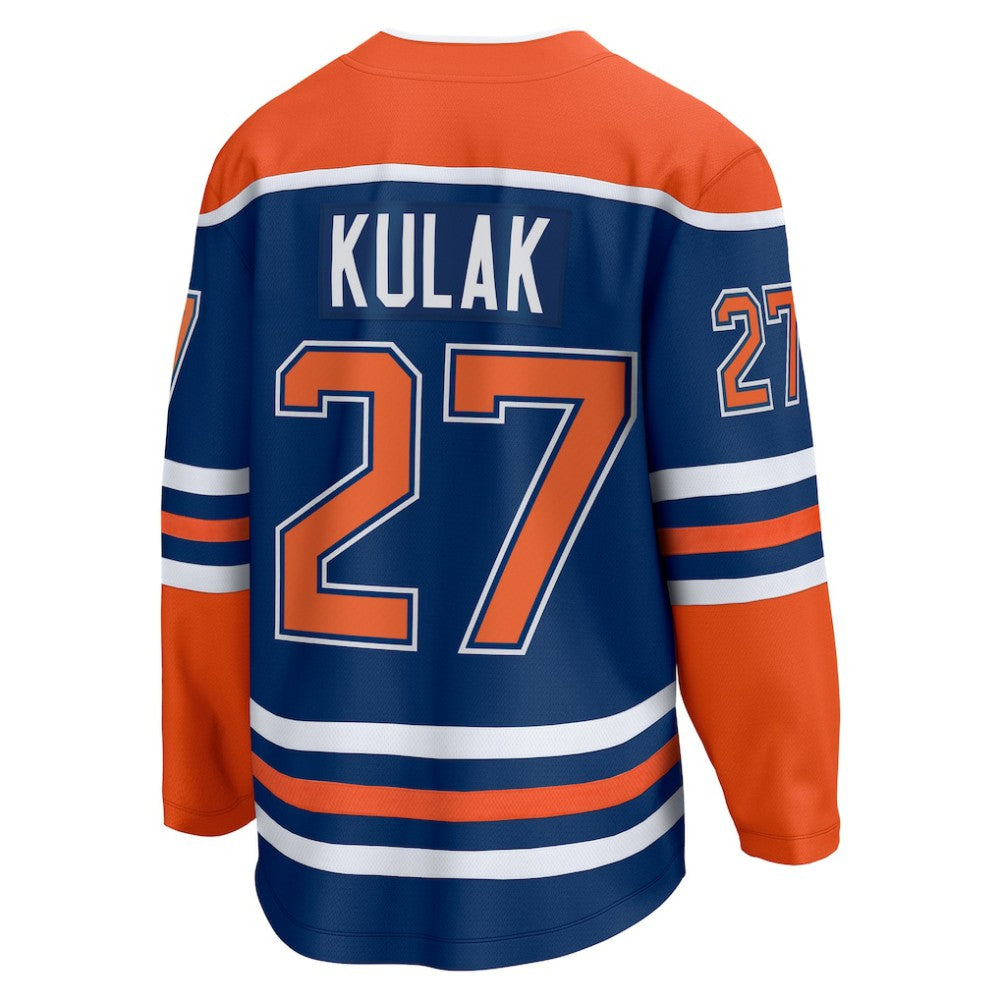 Brett Kulak Edmonton Oilers Fanatics Home Breakaway Player Jersey - Royal | Fanatics sale
