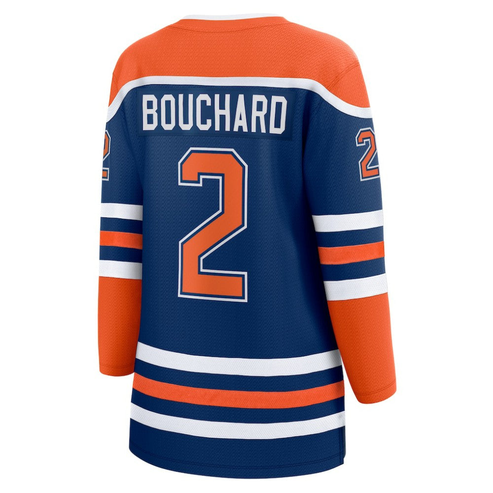 Evan Bouchard Edmonton Oilers Fanatics Women's Home Breakaway Player Jersey - Royal | Fanatics near me