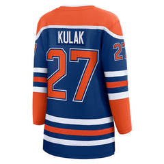 Brett Kulak Edmonton Oilers Fanatics Women's Home Breakaway Player Jersey - Royal | Fanatics discount
