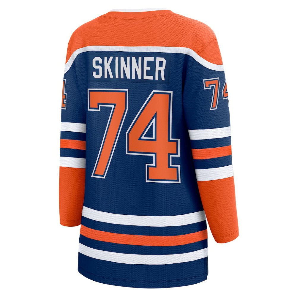 Stuart Skinner Edmonton Oilers Fanatics Women's Home Breakaway Player Jersey - Royal | Fanatics discount