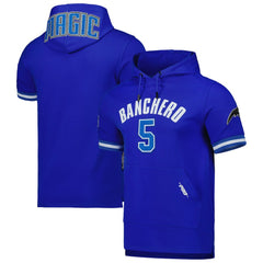 Paolo Banchero Orlando Magic Pro Standard Name & Number Short Sleeve Pullover Hoodie Royal