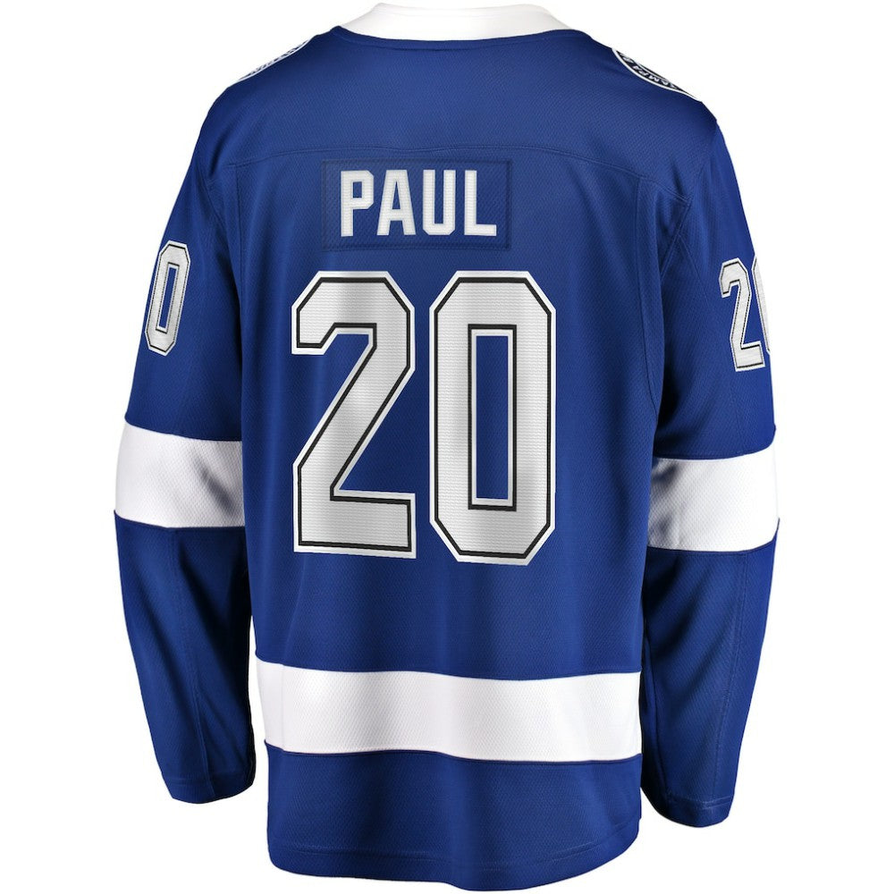 Nicholas Paul Tampa Bay Lightning Fanatics Home Breakaway Player Jersey - Blue | Fanatics online