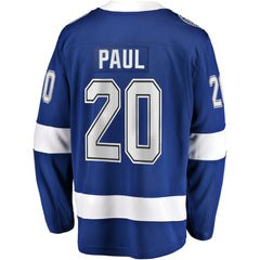 Nicholas Paul Tampa Bay Lightning Fanatics Home Breakaway Player Jersey - Blue | Fanatics online
