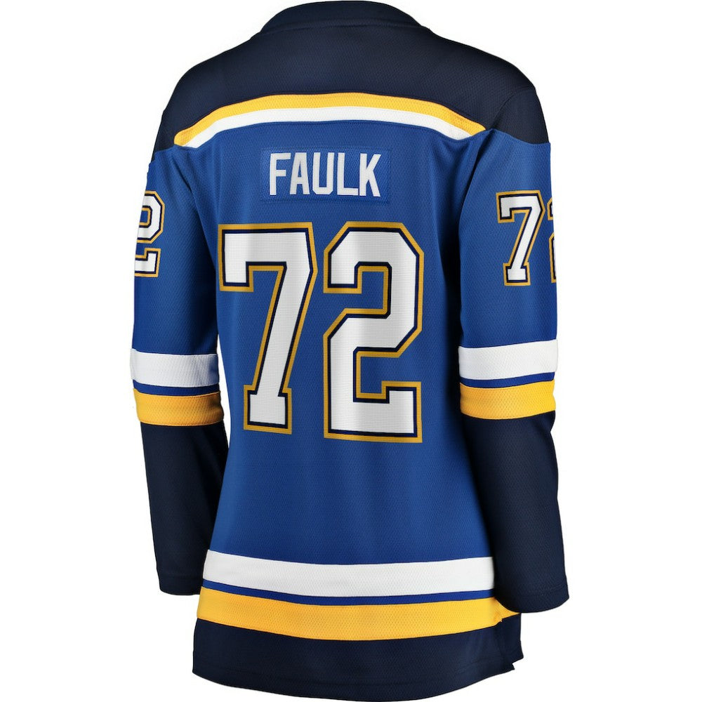 Justin Faulk St. Louis Blues Fanatics Women's Home Breakaway Player Jersey - Blue | Fanatics discount