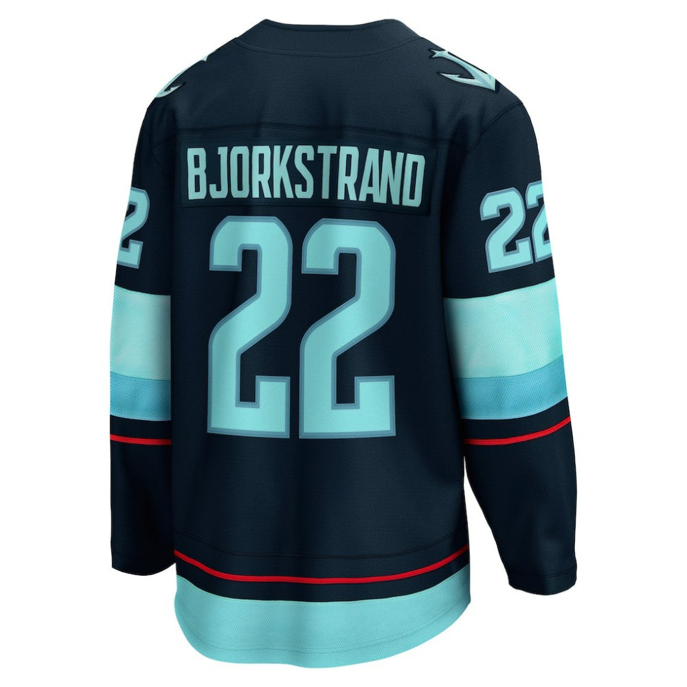 Oliver Bjorkstrand Seattle Kraken Fanatics Home Breakaway Player Jersey - Deep Sea Blue | Fanatics on sale