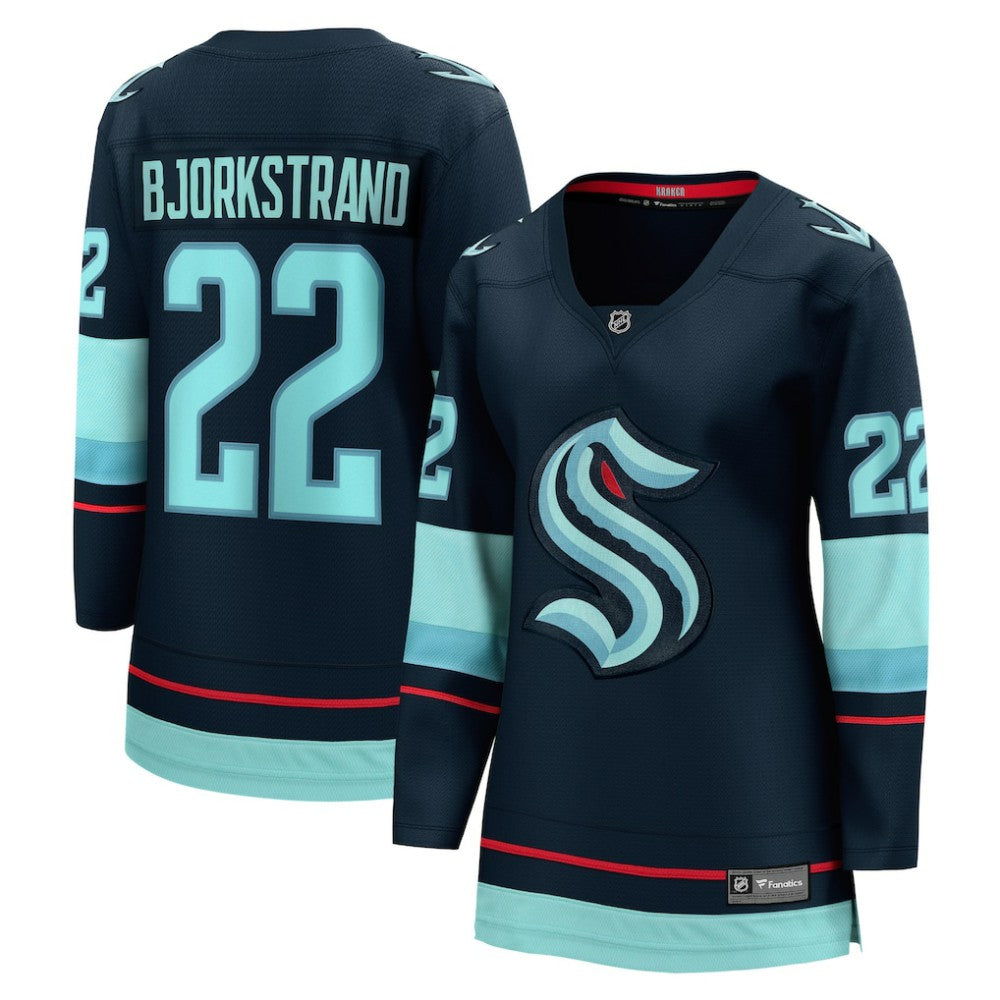 Oliver Bjorkstrand Seattle Kraken Fanatics Women's Home Breakaway Player Jersey - Deep Sea Blue | Fanatics discount