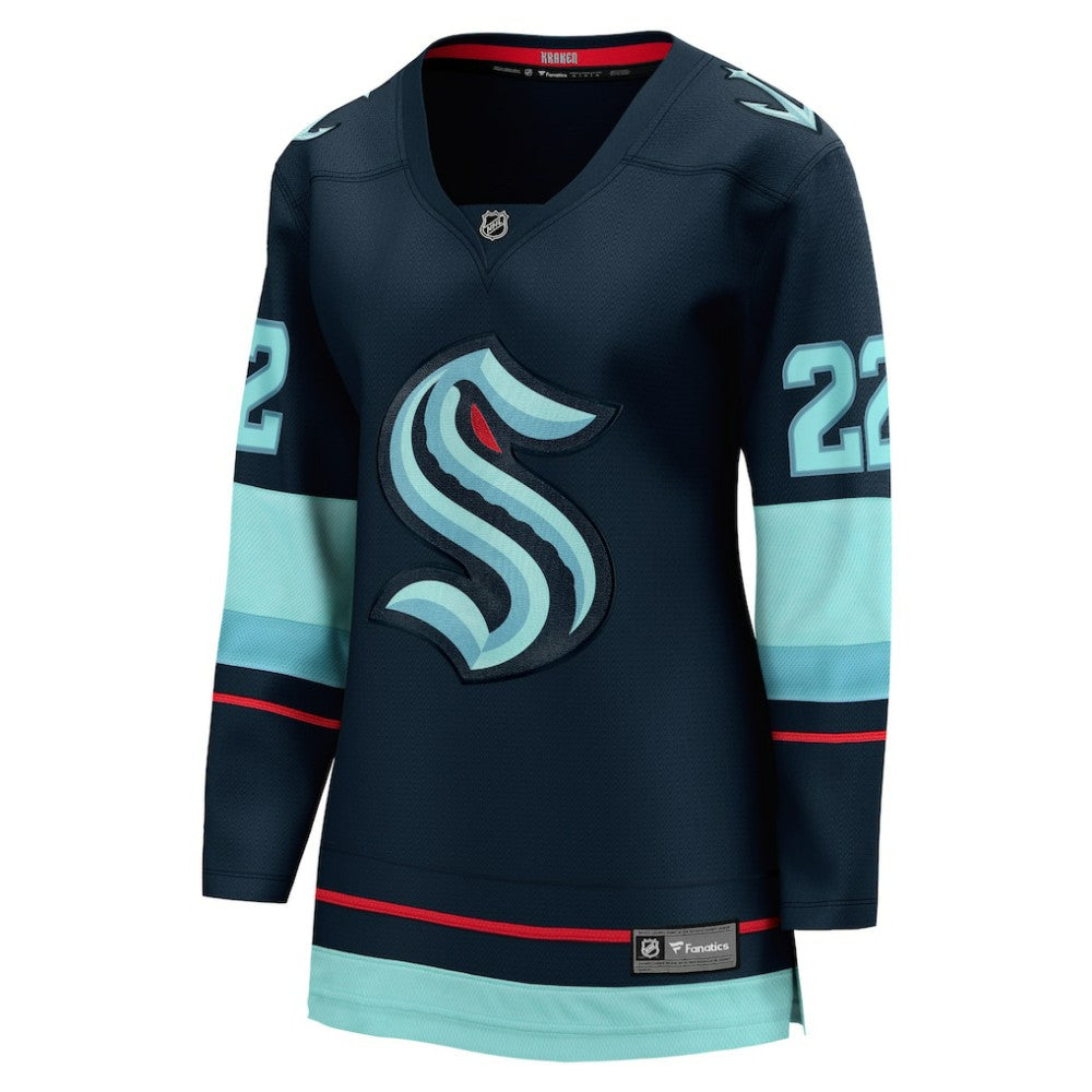 Oliver Bjorkstrand Seattle Kraken Fanatics Women's Home Breakaway Player Jersey - Deep Sea Blue | Fanatics discount