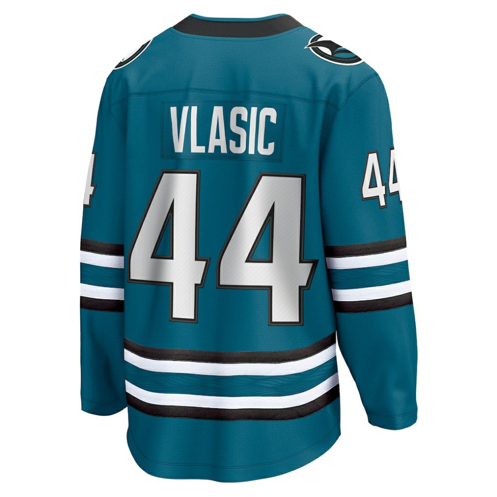 Marc-Edouard Vlasic San Jose Sharks Fanatics Home Breakaway Player Jersey - Teal | Fanatics online