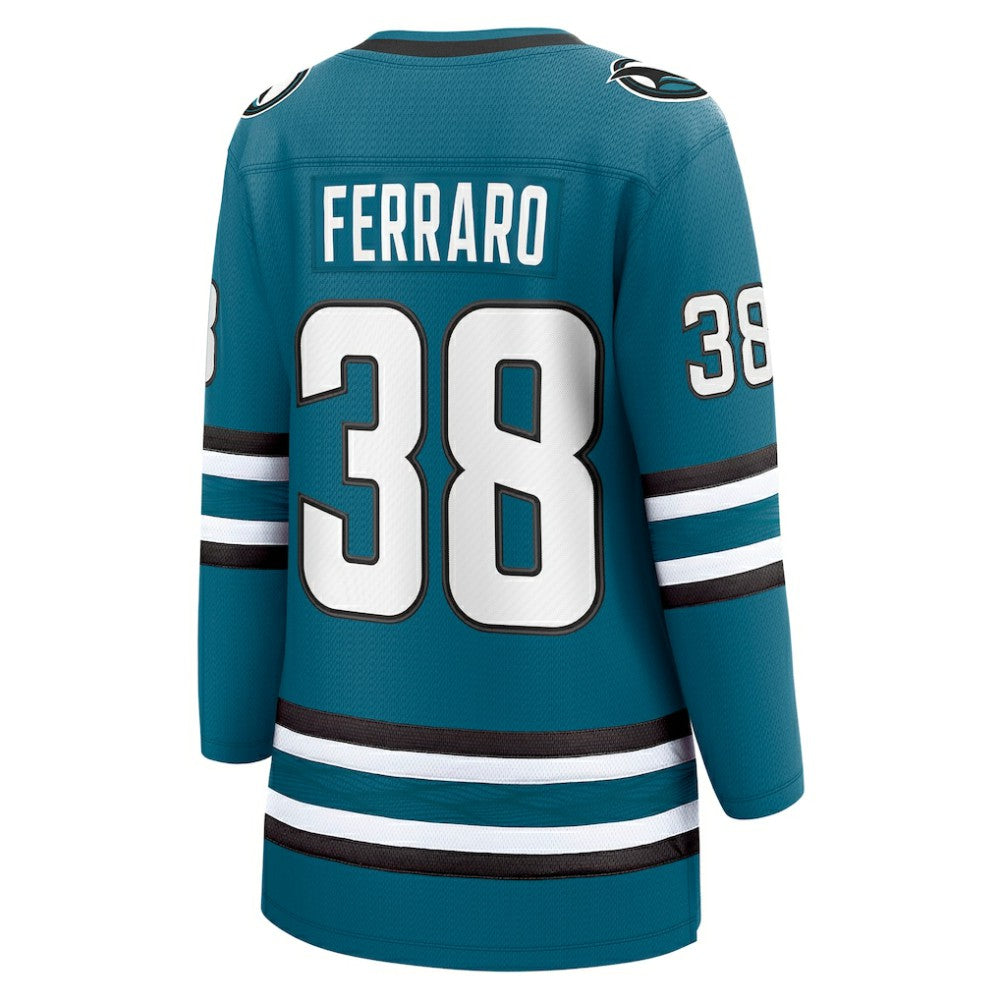Mario Ferraro San Jose Sharks Fanatics Women's Home Breakaway Player Jersey - Teal | Fanatics on sale