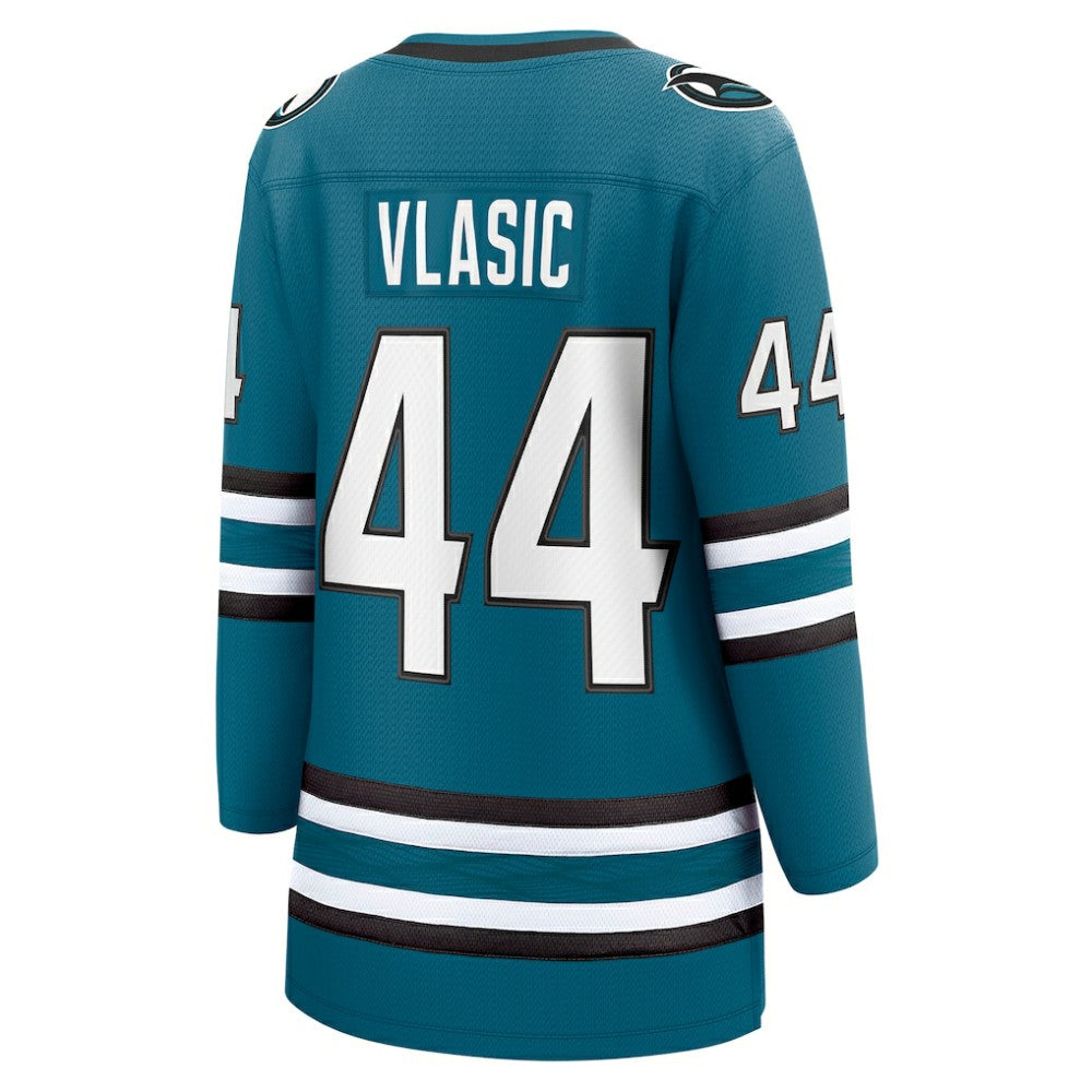 Marc-Edouard Vlasic San Jose Sharks Fanatics Women's Home Breakaway Player Jersey - Teal | Fanatics discount