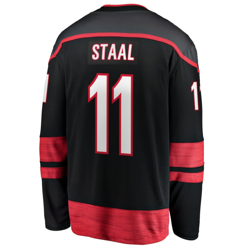 Jordan Staal Carolina Hurricanes Fanatics Home Captain Patch Breakaway Player Jersey - Black | Fanatics on sale