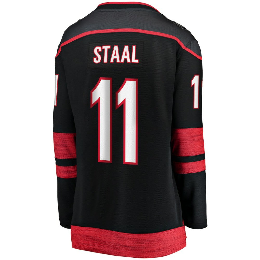 Jordan Staal Carolina Hurricanes Fanatics Women's Home Captain Patch Breakaway Player Jersey - Black | Fanatics near me