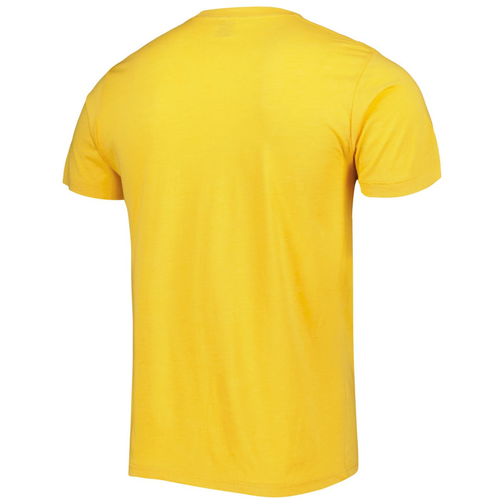 Aaron Rodgers & Aaron Jones Green Bay Packers Homage Unisex NFL Jam Tri-Blend T-Shirt - Heather Gold - NFL