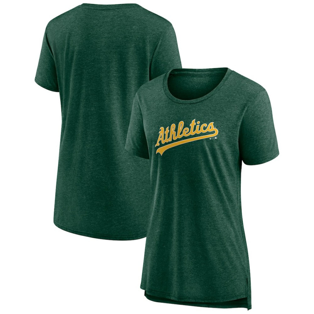 Athletics Women's Official Wordmark Tri-Blend T-Shirt Online