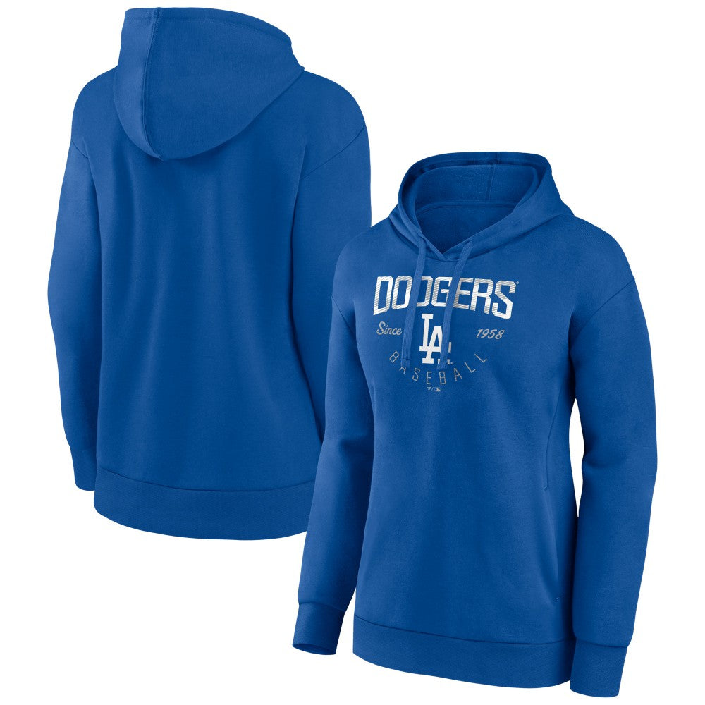 Los Angeles Dodgers Women's Team Live For It Pullover Hoodie Discount