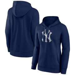 New York Yankees Women's Distressed Team Pullover Hoodie Online