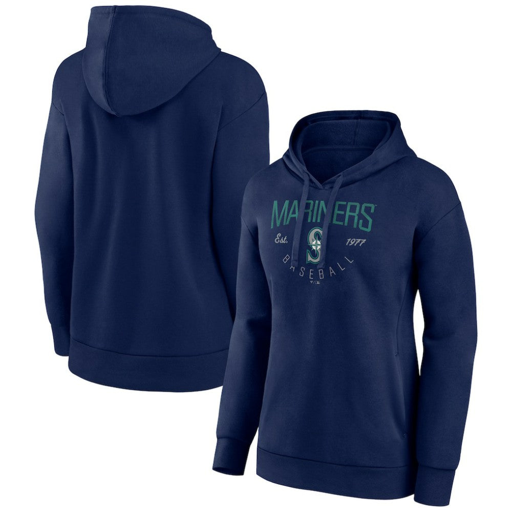 Seattle Mariners Women's Team Live For It Pullover Hoodie Outlet