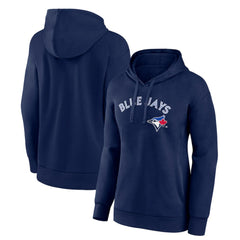 Toronto Blue Jays Women's Team Lockup Pullover Hoodie Outlet