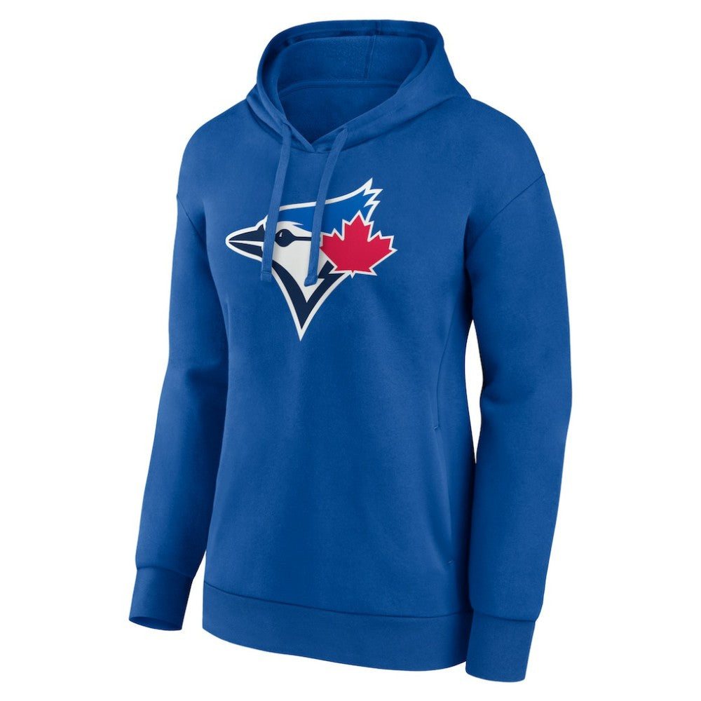 Toronto Blue Jays Women's Core Logo Pullover Hoodie Outlet