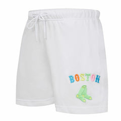 Boston Red Sox Pro Standard Women's Washed Neon Shorts for sale