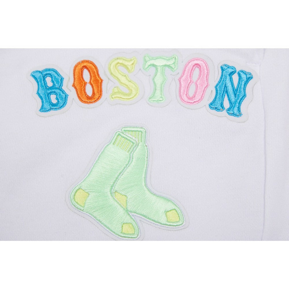 Boston Red Sox Pro Standard Women's Washed Neon Shorts for sale