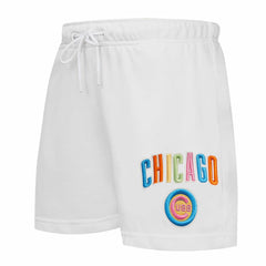 Chicago Cubs Pro Standard Women's Washed Neon Shorts Near Me