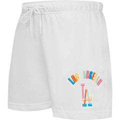 Los Angeles Dodgers Pro Standard Women's Washed Neon Shorts Online