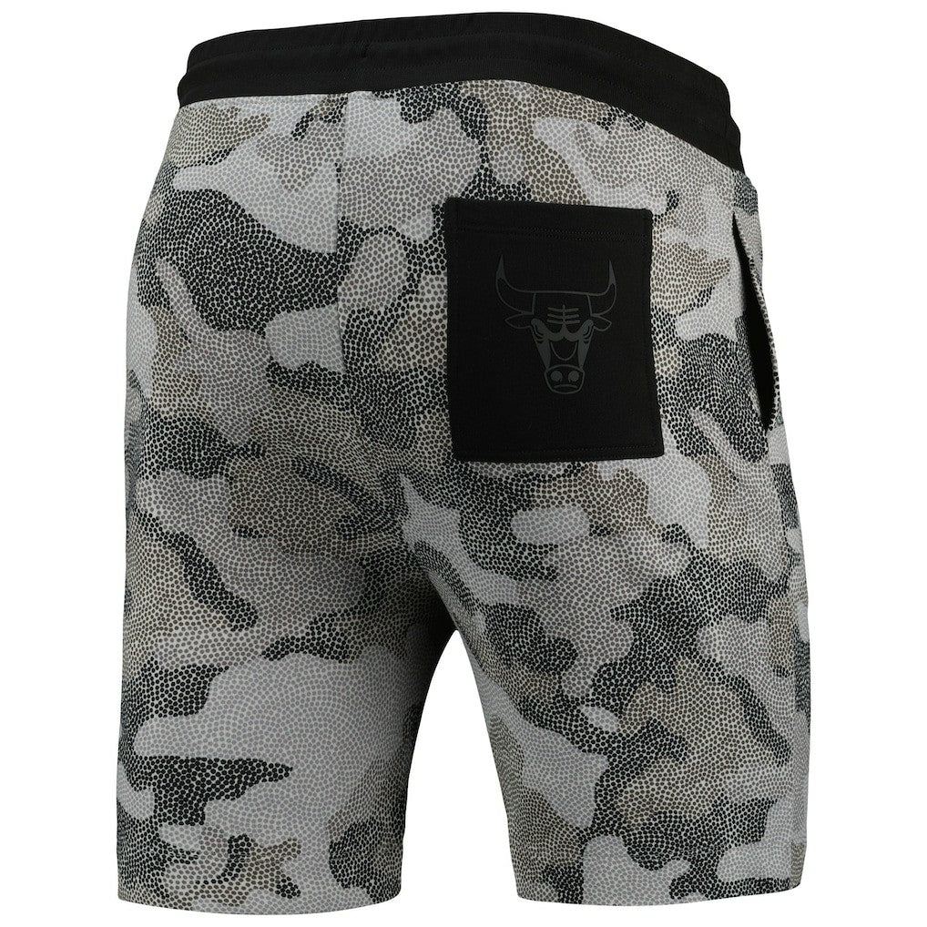 Chicago Bulls NBA x Hugo Boss Slam Camo Shorts Black