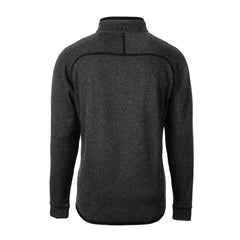 Chicago Bears Cutter & Buck Mainsail Sweater-Knit Big & Tall Half-Zip Pullover Jacket - Heather Charcoal - NFL