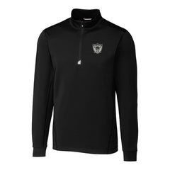 Las Vegas Raiders Cutter & Buck Throwback Logo Traverse Stretch Quarter-Zip Big & Tall Pullover Top - Black - NFL