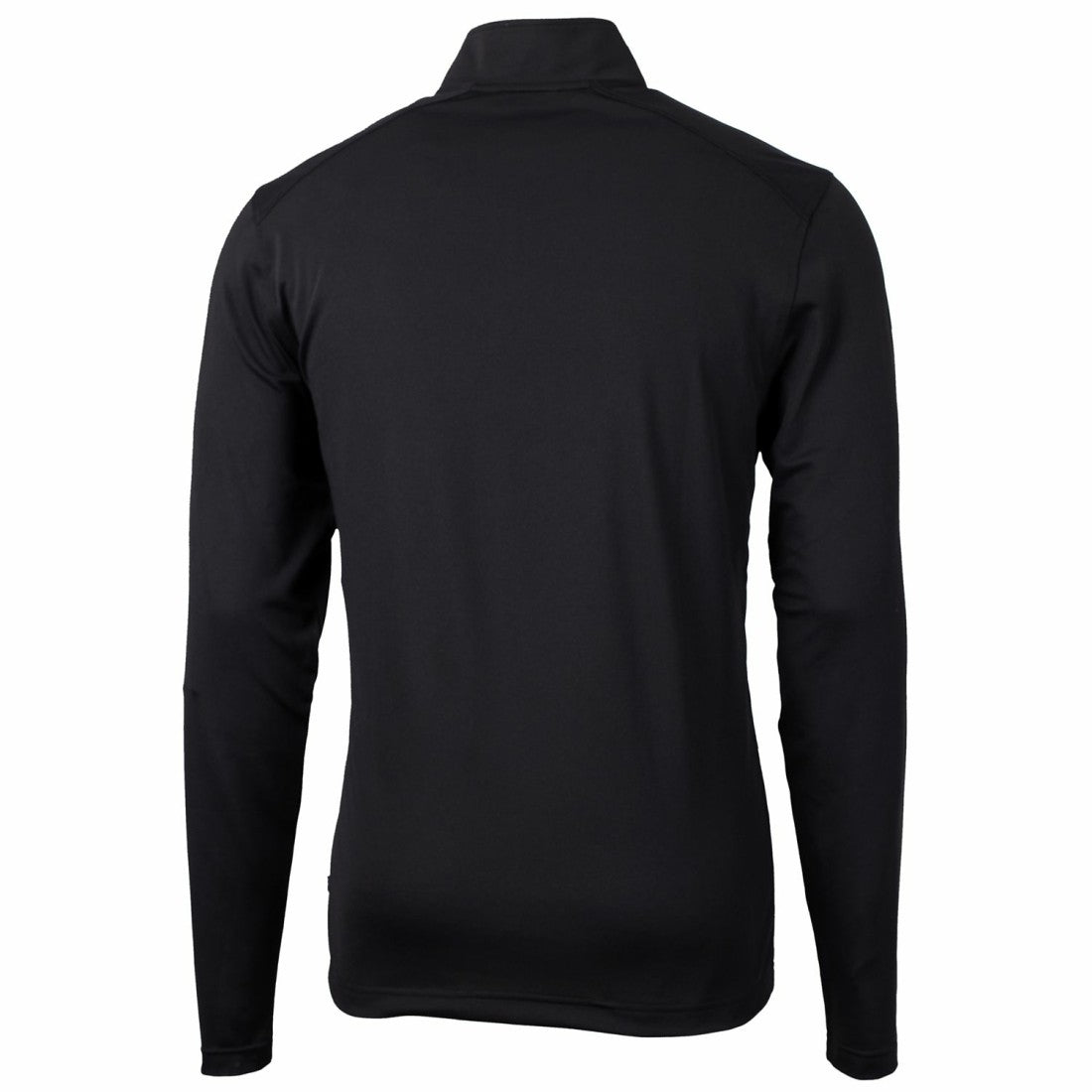 Detroit Lions Cutter & Buck Throwback Logo Virtue Eco Pique Recycled Quarter-Zip Big & Tall Pullover Top - Black - NFL