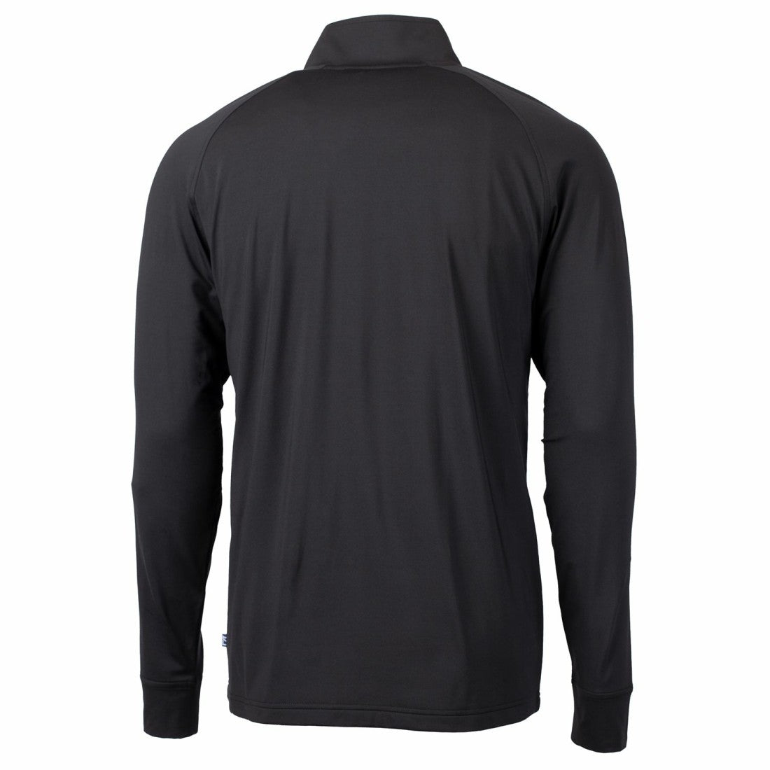 Green Bay Packers Cutter & Buck Adapt Eco Knit Stretch Recycled Quarter-Zip Throwback Pullover Top - Black - NFL