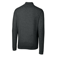 Cincinnati Bengals Cutter & Buck Throwback Logo Lakemont Tri-Blend Quarter-Zip Pullover Sweater - Heather Charcoal - NFL