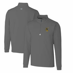 Pittsburgh Steelers Cutter & Buck Throwback Logo Traverse Stretch Quarter-Zip Pullover Top - Steel - NFL