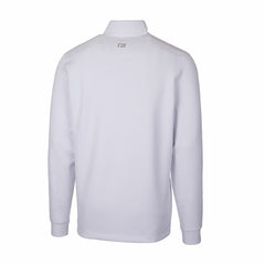 Detroit Lions Cutter & Buck Throwback Logo Traverse Stretch Quarter-Zip Pullover Top - White - NFL