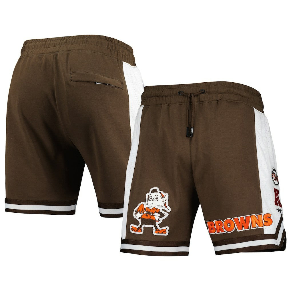 Cleveland Browns Pro Standard Retro Classic 2.0 Shorts - Brown - NFL