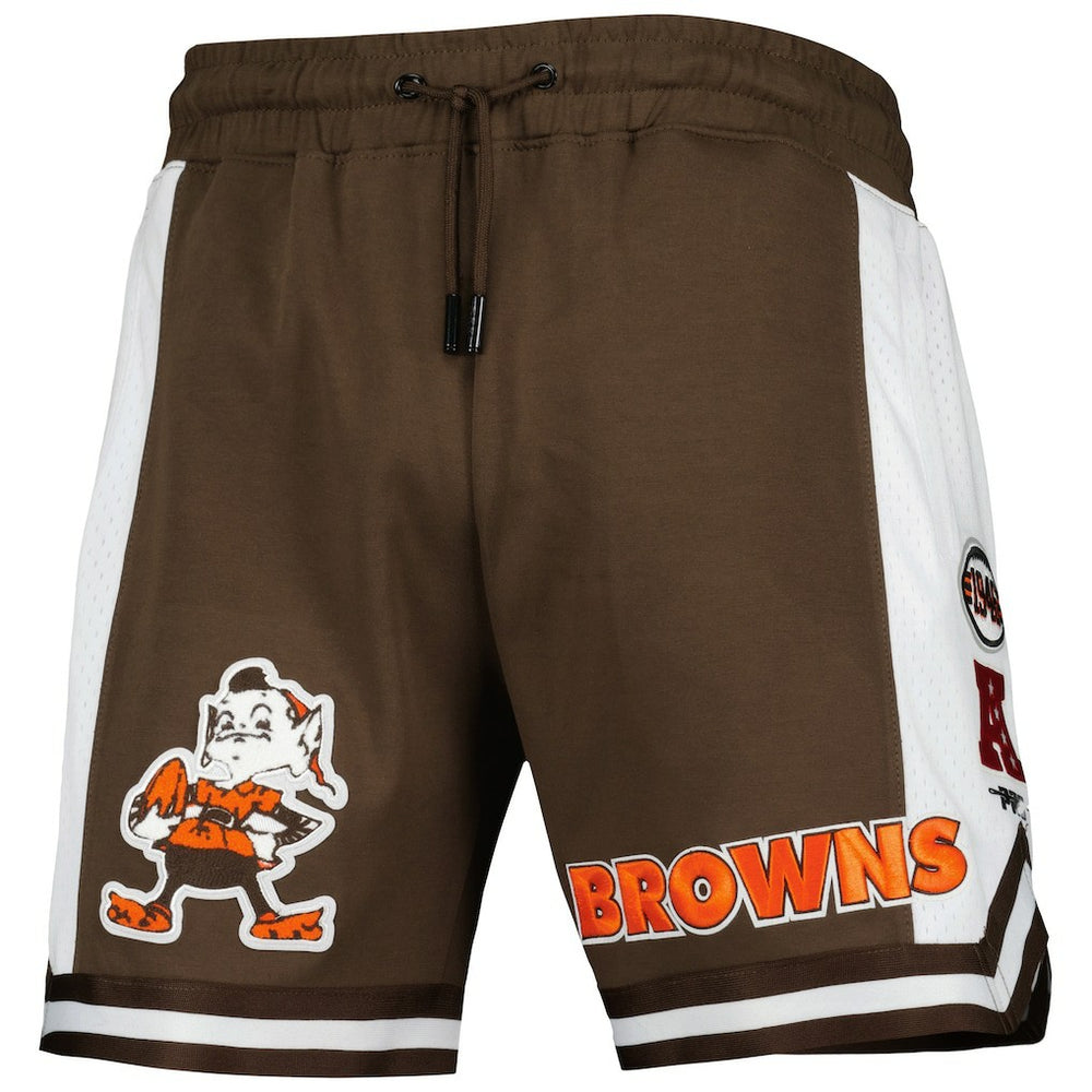 Cleveland Browns Pro Standard Retro Classic 2.0 Shorts - Brown - NFL
